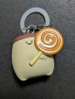 お文具といっしょ　めじるしアクセサリー　プリンさん　ニッコリ　ペロペロキャンディ