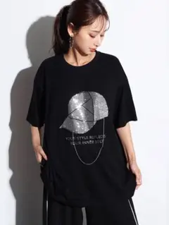 ネックレスチェーンラインストーンTEEのサムネイル