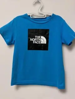 【120】THE NORTH FACE 青 Tシャツ 半袖　子供服ノースフェイス