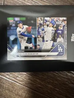Shohei Ohtani Topps Now カード　NLCS