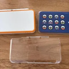 [美品]New ニンテンドー2DS LL 【ホワイト×オレンジ】