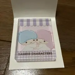 サンリオキャラクターズ アクリルブロック　リトルツインスターズ（上半身）