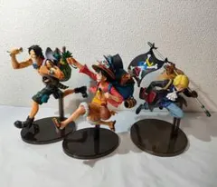 ☆　マニア　ワンピースフィギュア　ルフィ　サボ　エース　☆