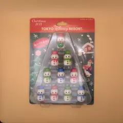 東京ディズニーリゾート 雪だるま 12個セット　おもちゃ　ドナルド　クリスマス