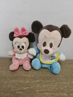 ハートランド ベビーミッキー ミニー ぬいぐるみ セット