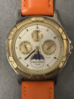 電池交換済 希少 SEIKO ALBA フィールドギア セイコー 稼働品