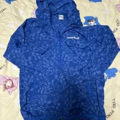 mont-bell アウトドア柄　軽量ジャケット 140