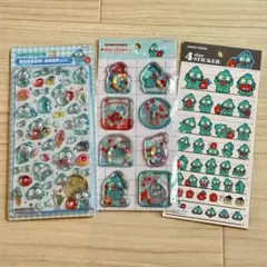 ハンギョドン ボンボンドロップ ウォーターシール 4サイズステッカー 3点セット