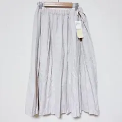 タグ付き サマンサモスモス　ロングギャザースカート フリーサイズ ウエストゴム