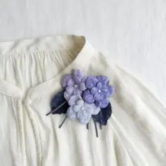 135ハンドメイドコサージュ布花ブローチ入学式卒業式結婚式ナチュラルオケージョン