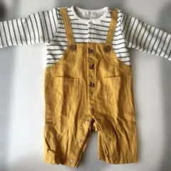 ロンパース・カバーオール 70 マスタード