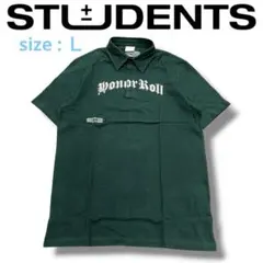 【定価1.6万】STUDENTS GOLF メンズ ポロシャツ Ｌ