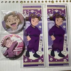 忍たま乱太郎　田村三木ヱ門　缶バッジ　ステッカー