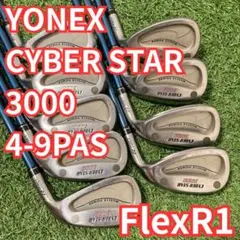 YONEX CYBER STAR 3000 アイアン 4-9PAS R1