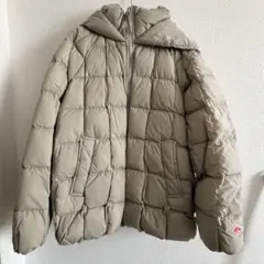 DANTON フード付スクエアキルト Aライン ダウン DT-A0191 NPS