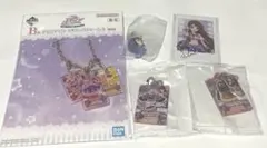 アイカツ　紫吹蘭　バックチャーム　カード　チェキ　セット　5点セット