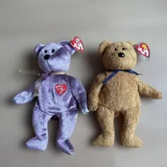 Ty Beanie Babies 2000 Signature ベア 2体セット