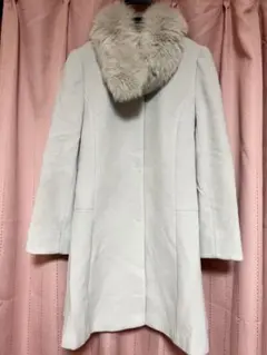 ☆ Rirandture ☆リランドチュール Aラインコート ファー付き