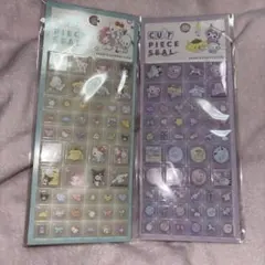 新品　サンリオ　カットピースシール　タイルシール　2種セット　ベビー