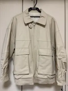 フェイクレザージャケット