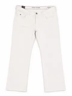 TOMMY HILFIGER ホワイト デニムパンツ W31 L32 - メルカリ