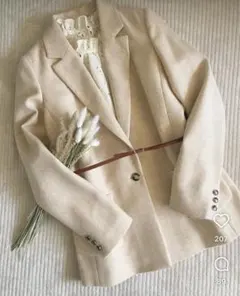 新品タグ付き　SÉZANE テーラードジャケット サイズ34 グレー 新品タグ付き SÉZANE テーラードジャケット サイズ34 グレー