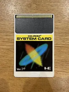【希少】PCエンジン CD-ROM² SYSTEM CARD Ver.2.0