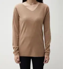 新品未使用 AZUL by moussy Vネックニット