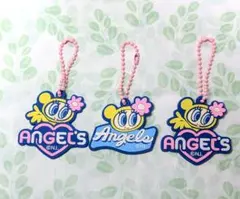 ANGEL BLUE ハナちゃん　ラバーマスコットキーホルダー　3点セット　新品