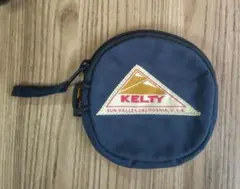 KELTY コインケース 丸型 ネイビー