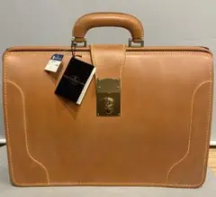 希少 PAPWORTH パップワース 本革 ダレスバッグ ビジネスバッグ鍵付き 極美品☆(英)パップワース/PAPWORTH【高額☆ダレスバッグ】メンズ