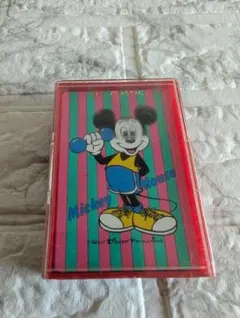 昭和レトロ　ディズニー　ミッキーマウス　トランプ　ケース付き