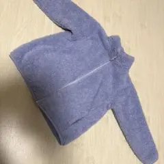 【110】ユニクロ ボアアウター フリース ジャケット 女の子 中古