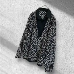 大きいサイズ！インポート購入シャツ一体化ブラウス/ブラウス