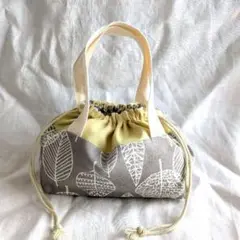 １段お弁当サイズ　持ち手つきお弁当袋