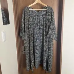 ハートマーケット 花柄シフォンガウン フリーサイズ