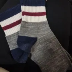 ストライプデザインソックス