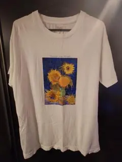 ゴッホ ひまわり Tシャツ サイズM