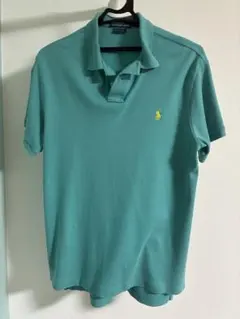 POLO ターコイズブルー ポロシャツ