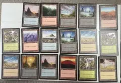 マジックザキャザリング foil 土地カード 3枚セット - メルカリ