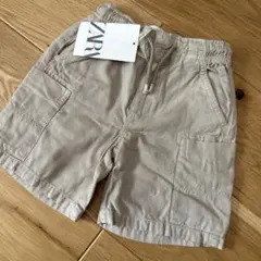 ZARA ベージュ ハーフパンツ 110