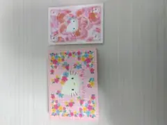 ハローキティ　ポストカードケ―ス 付き