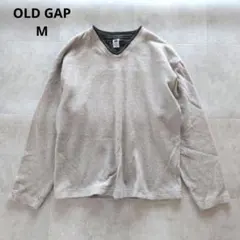 OLD GAP FACTORY STORE フリース プルオーバー M Vネック