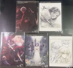 TYPE-MOON ufotableInformation Card 5枚セット