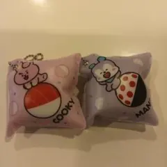 くら寿司　BT21 クッション型キーホルダー