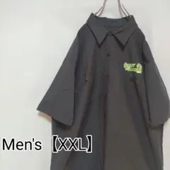 S27【US輸入】RED KAP(レッドキャップ)　半袖シャツ【XXL】グレー