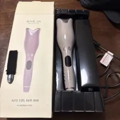 and us AUTO CURL HAIR IRON ピンク