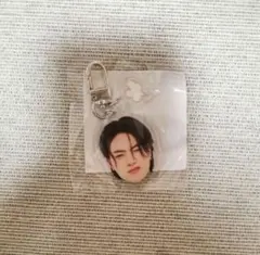 treasure カプセルトイ　顔アクキー　ハルト怒