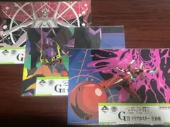 エヴァ　一番くじ　G賞クリアポスター3枚