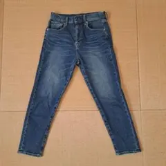 グローバルワーク　 ハイライズテーパードデニム